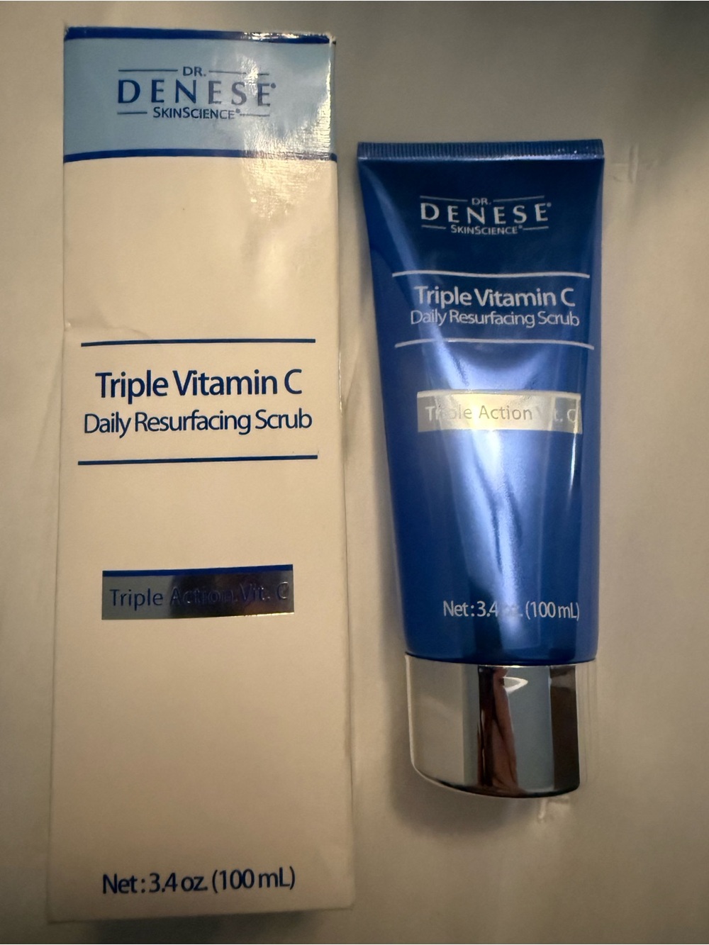 Dr Denese Triple Vitamin C Daily Resurfacing Scrub - NIB